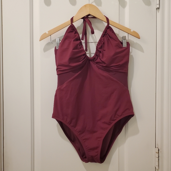 Bleu Rod Beattie Halter One-Piece Swimsuit - Picture 1 of 6